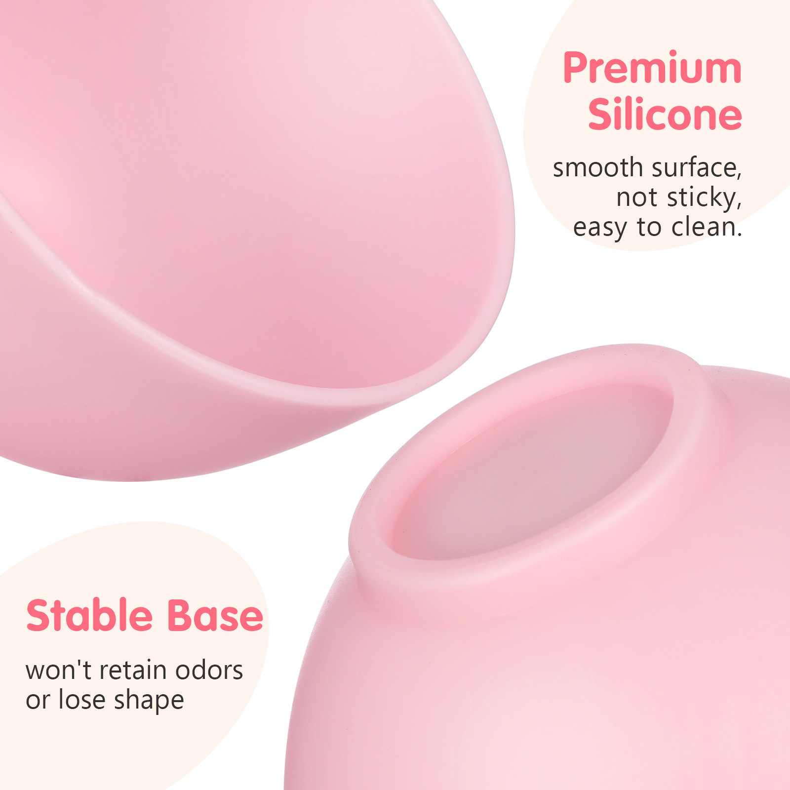 Face Mask Silicone - 3Pcs Facial Mask Bowls Silicone DIY