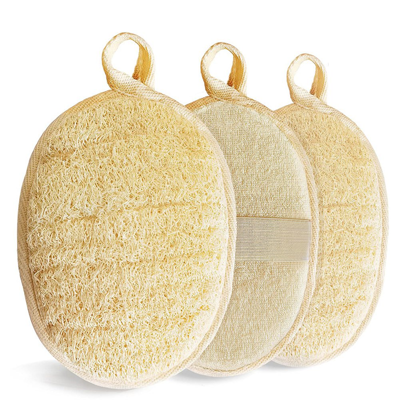 Body Loofah Natural - Eco-Friendly Loofah Sponge, Natural For Women