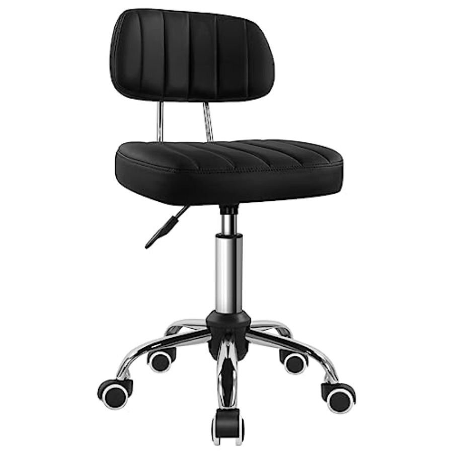 Spa & Wellness Zámeček Petrovice - Square Swivel Stool with Wheel for