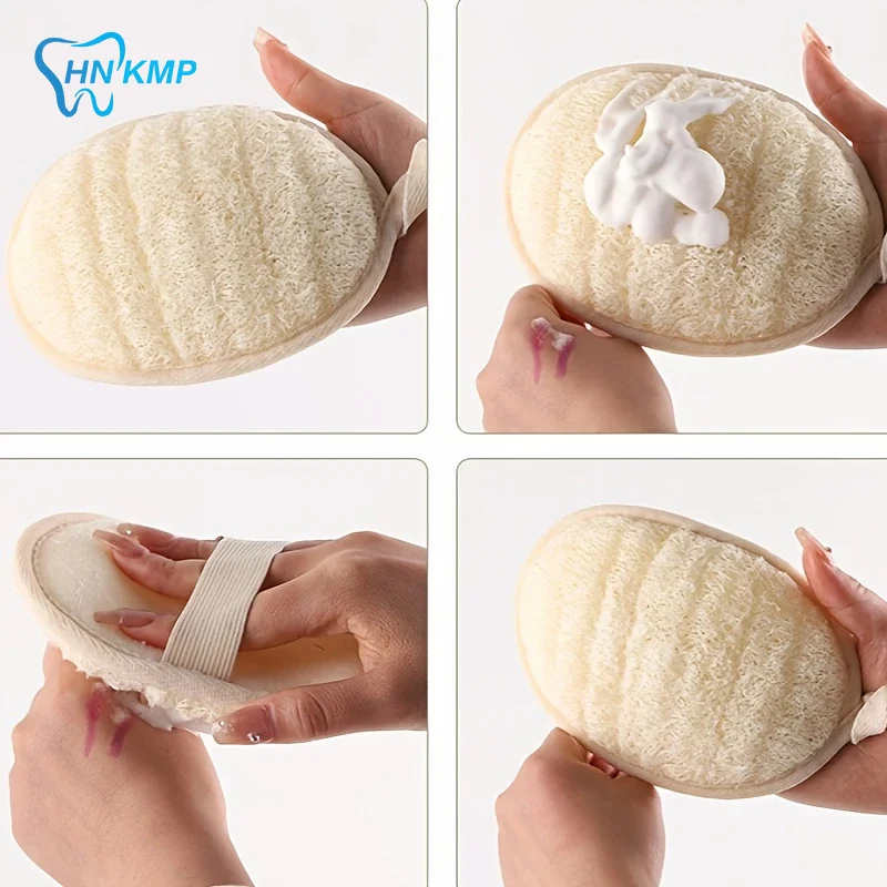 Body Loofah Natural - Natural Loofah Body Scrubber Bath Exfoliating