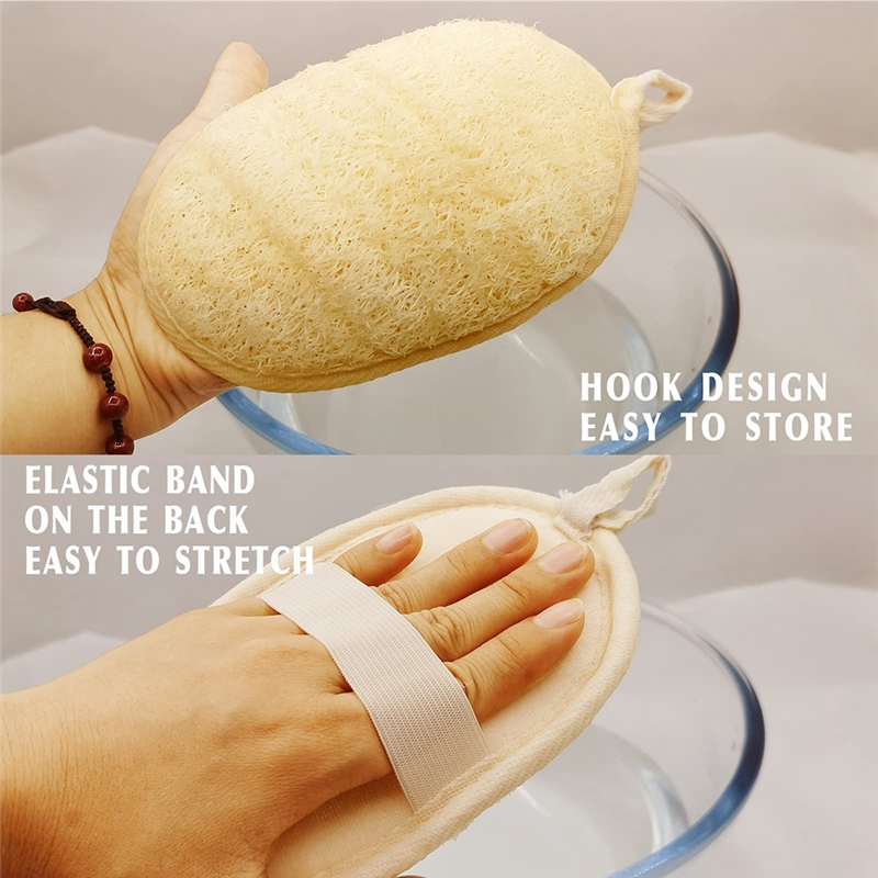 Eco-Friendly Loofah Sponge, Na - Body Loofah Natural review and price