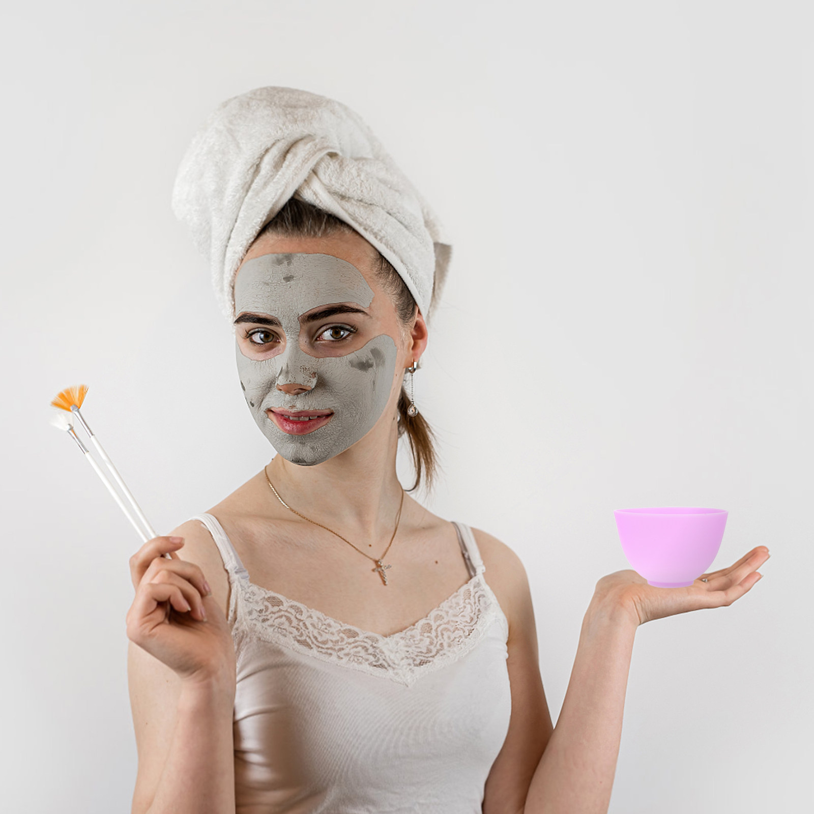 6Pcs Face Mask Bowl Silicone D - Face Mask Silicone review and price
