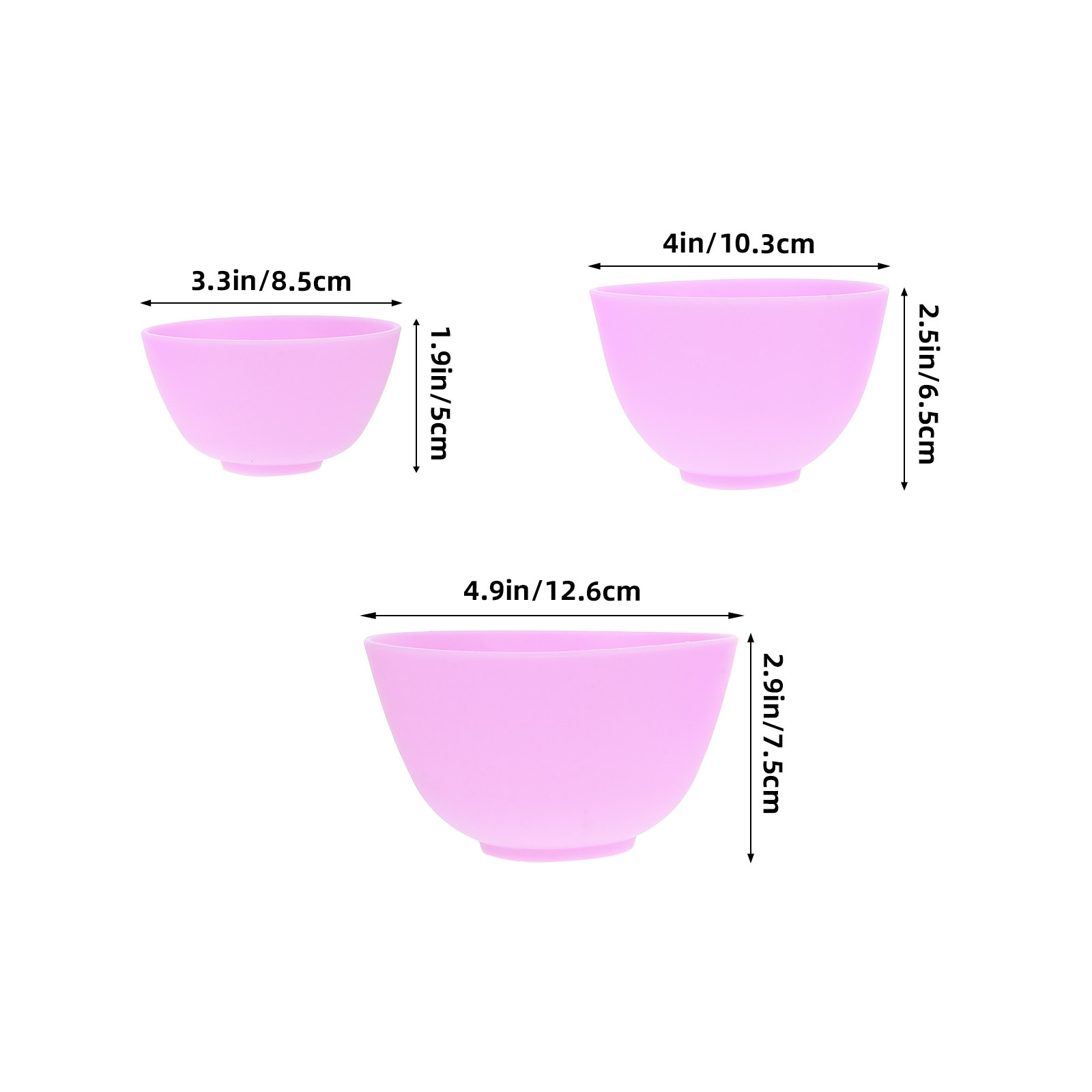 6Pcs Face Mask Bowl Silicone D - Face Mask Silicone review and price