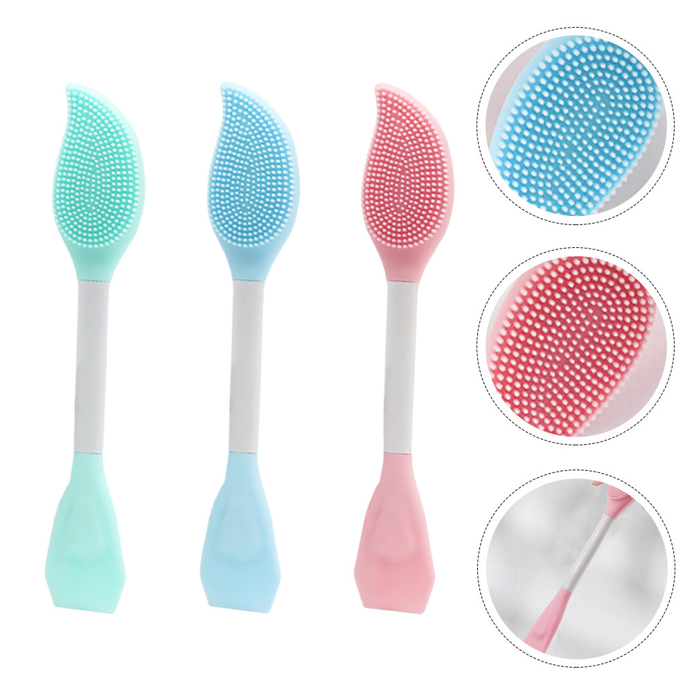 3Pcs Silicone Face Mask Brush  - Face Mask Silicone review and price