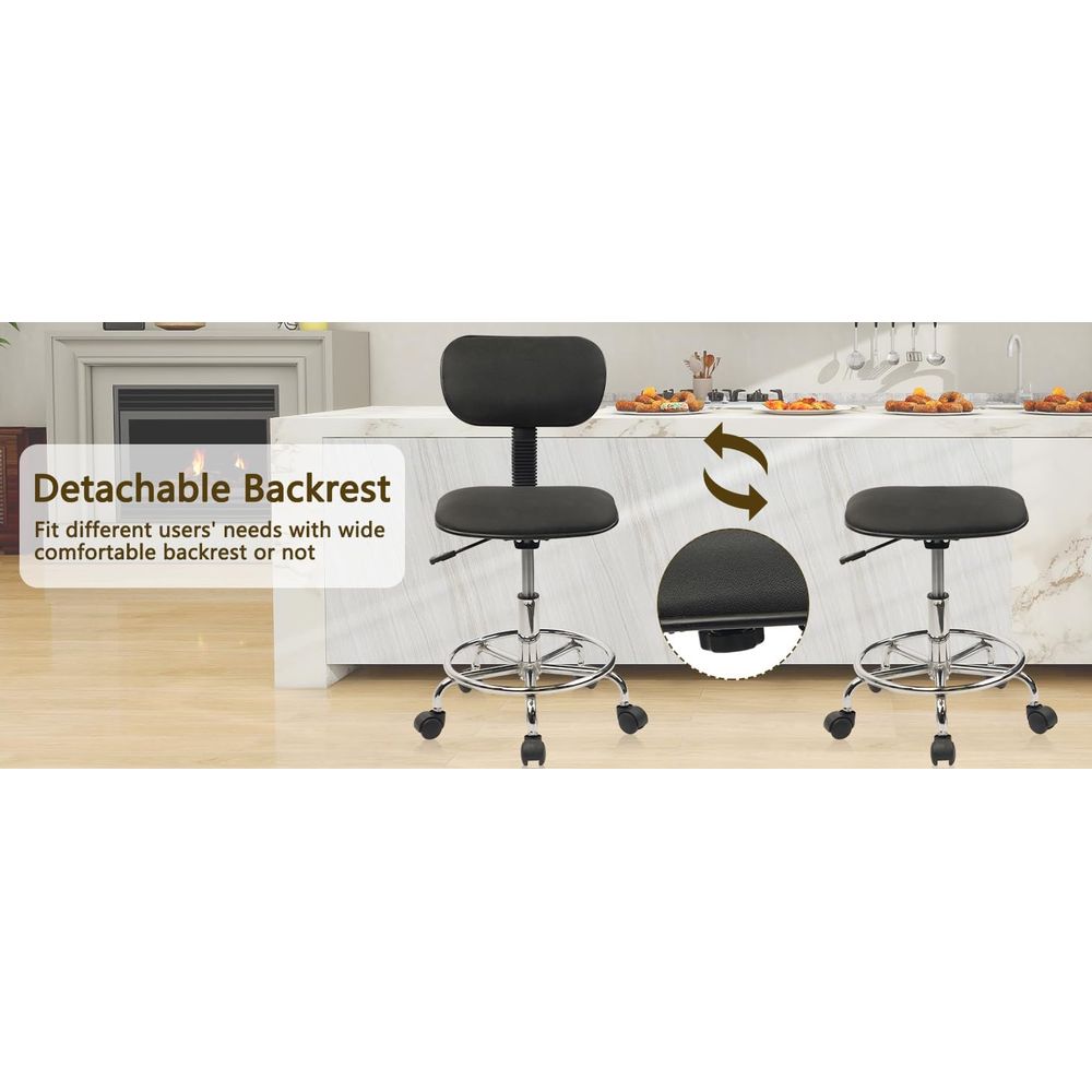 Adjustable Height Swivel Stool - Spa & Wellness Zámeček Petrovice review and price