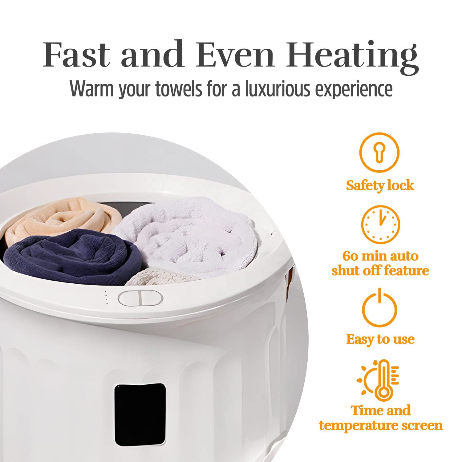 20L Towel Warmer Bucket with T - Spa & Wellness Zámeček Petrovice review and price