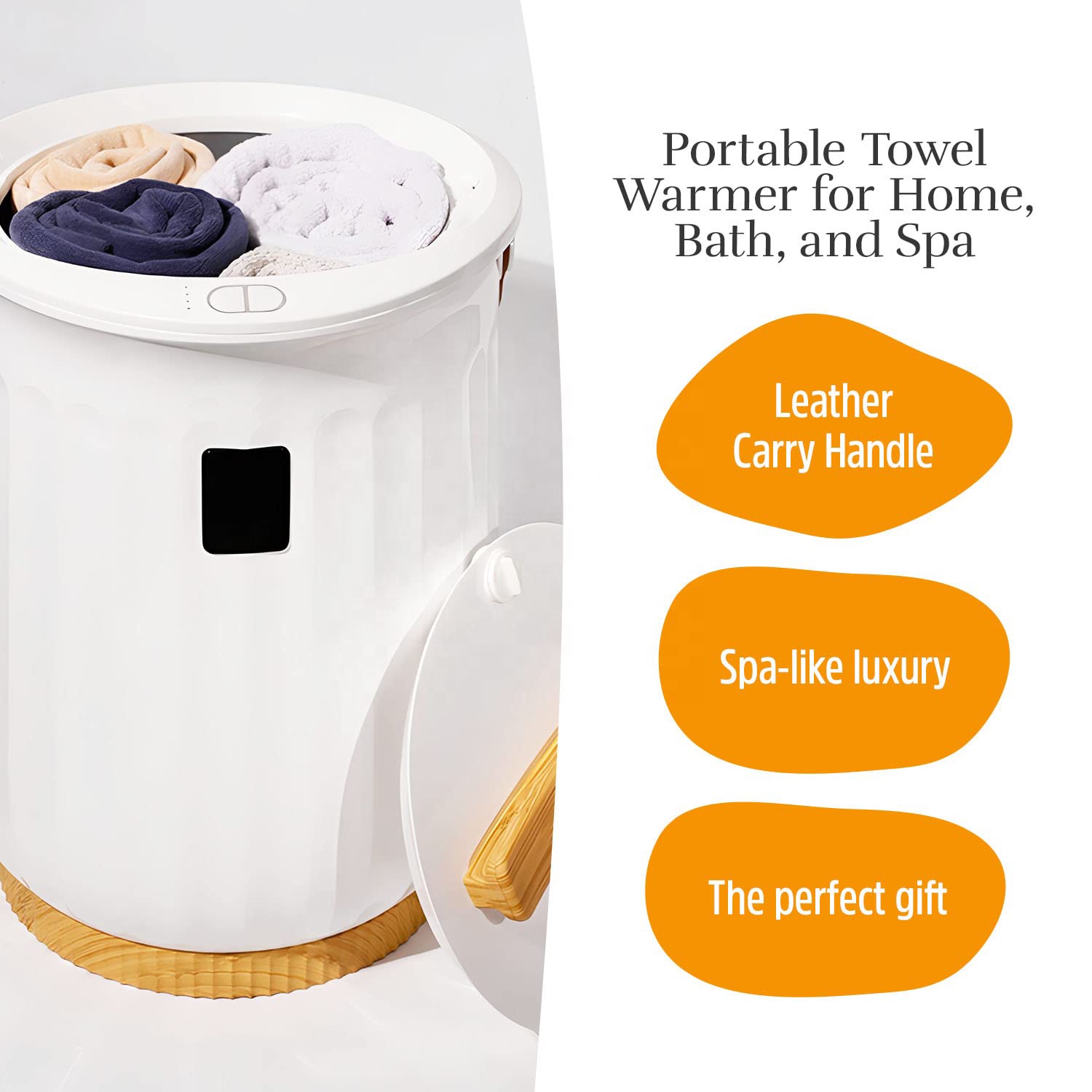 20L Towel Warmer Bucket with T - Spa & Wellness Zámeček Petrovice review and price