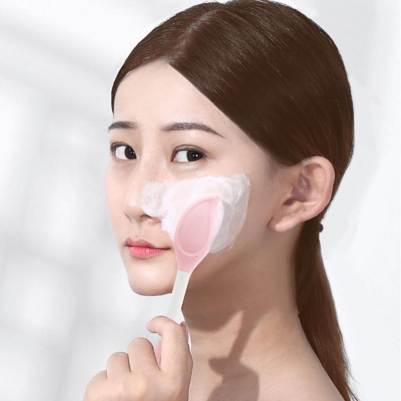 Double Head Facial Mask Brush  - Face Mask Silicone review and price