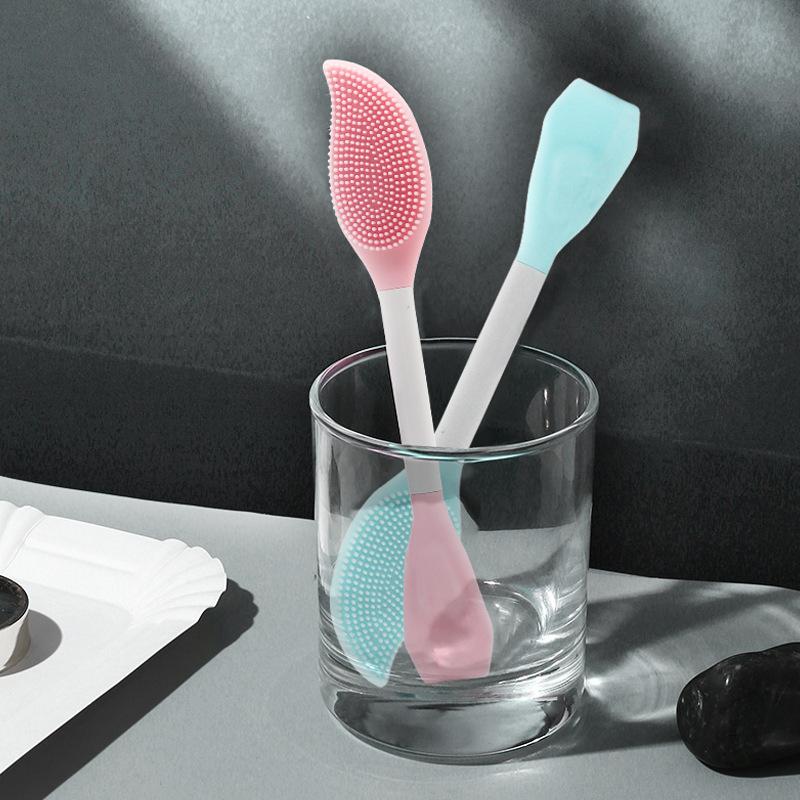 Double Head Facial Mask Brush  - Face Mask Silicone review and price