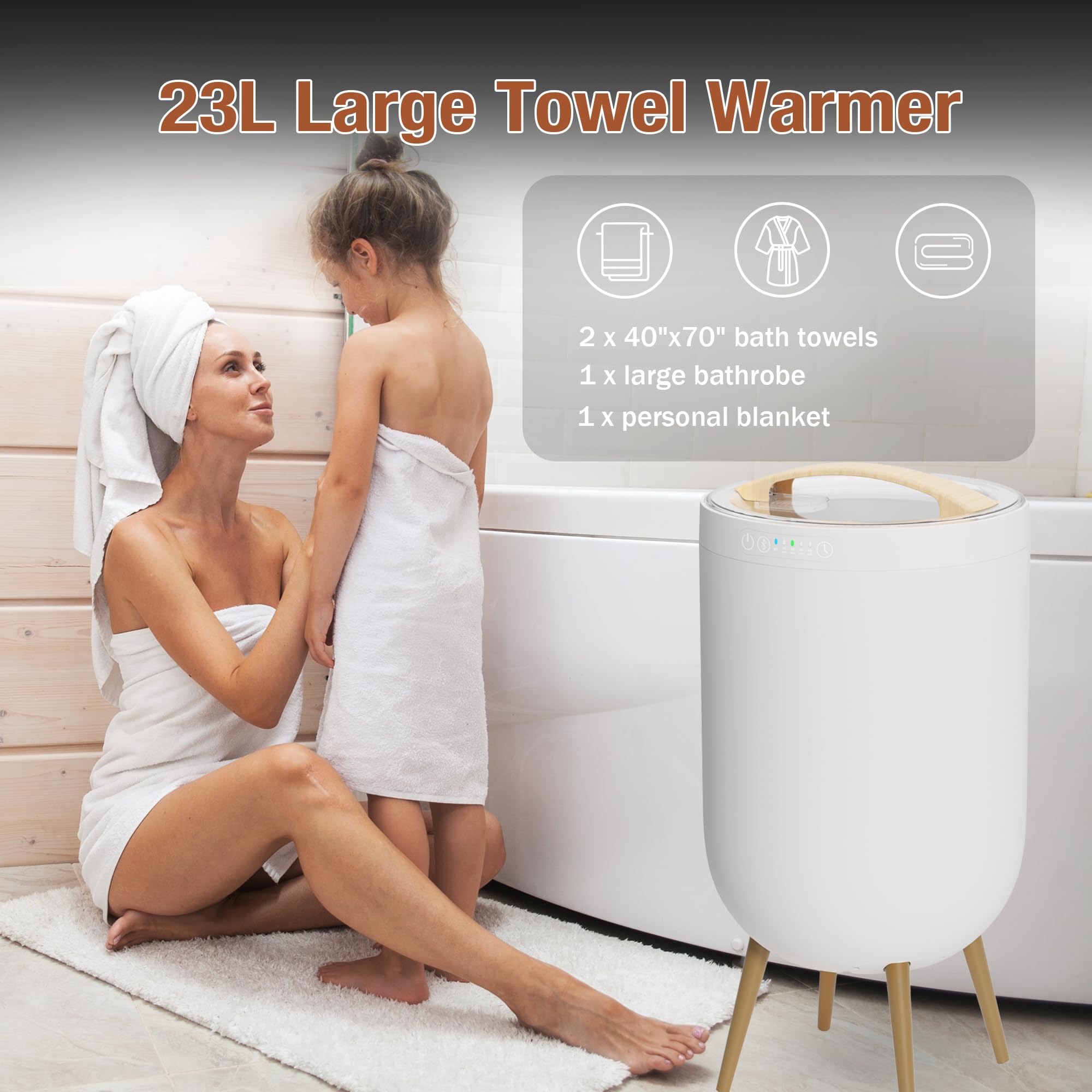 Luxury Spa Towel Warmer Bucket - Spa & Wellness Zámeček Petrovice review and price