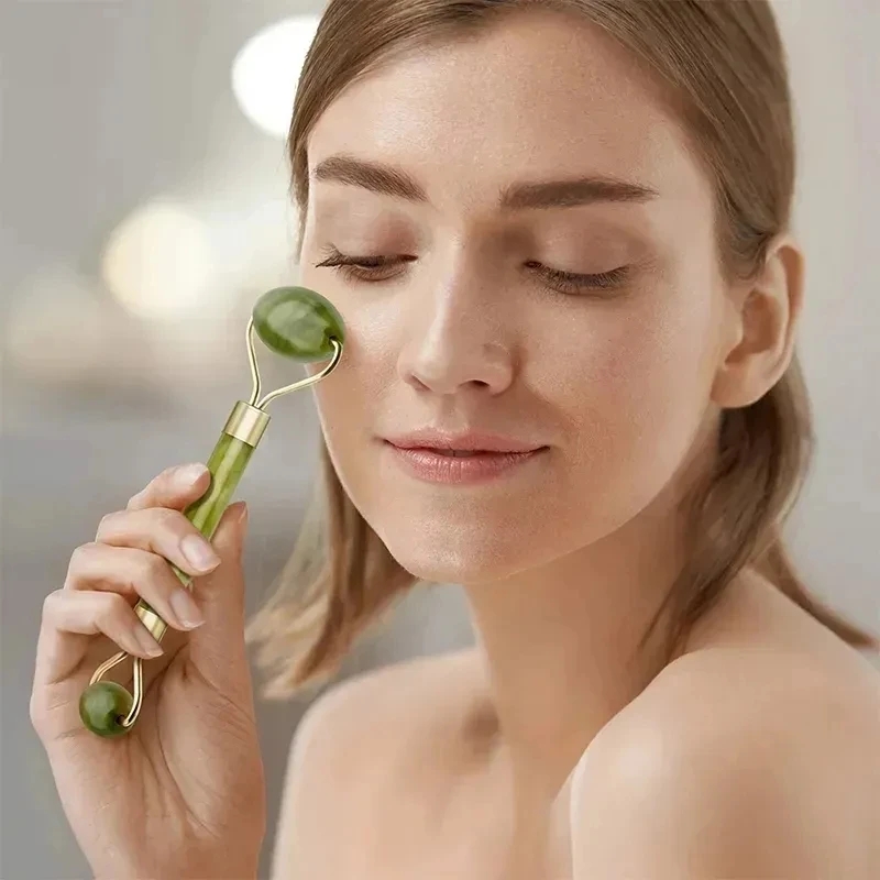 Rose Quartz Natural Jade Rolle - Jade Roller Stone review and price