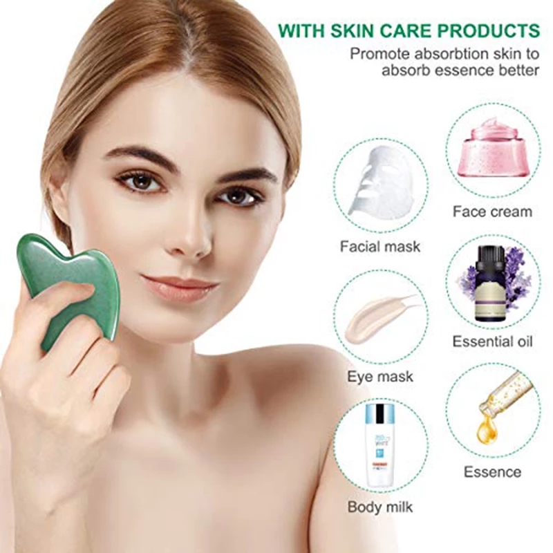 Rose Quartz Natural Jade Rolle - Jade Roller Stone review and price