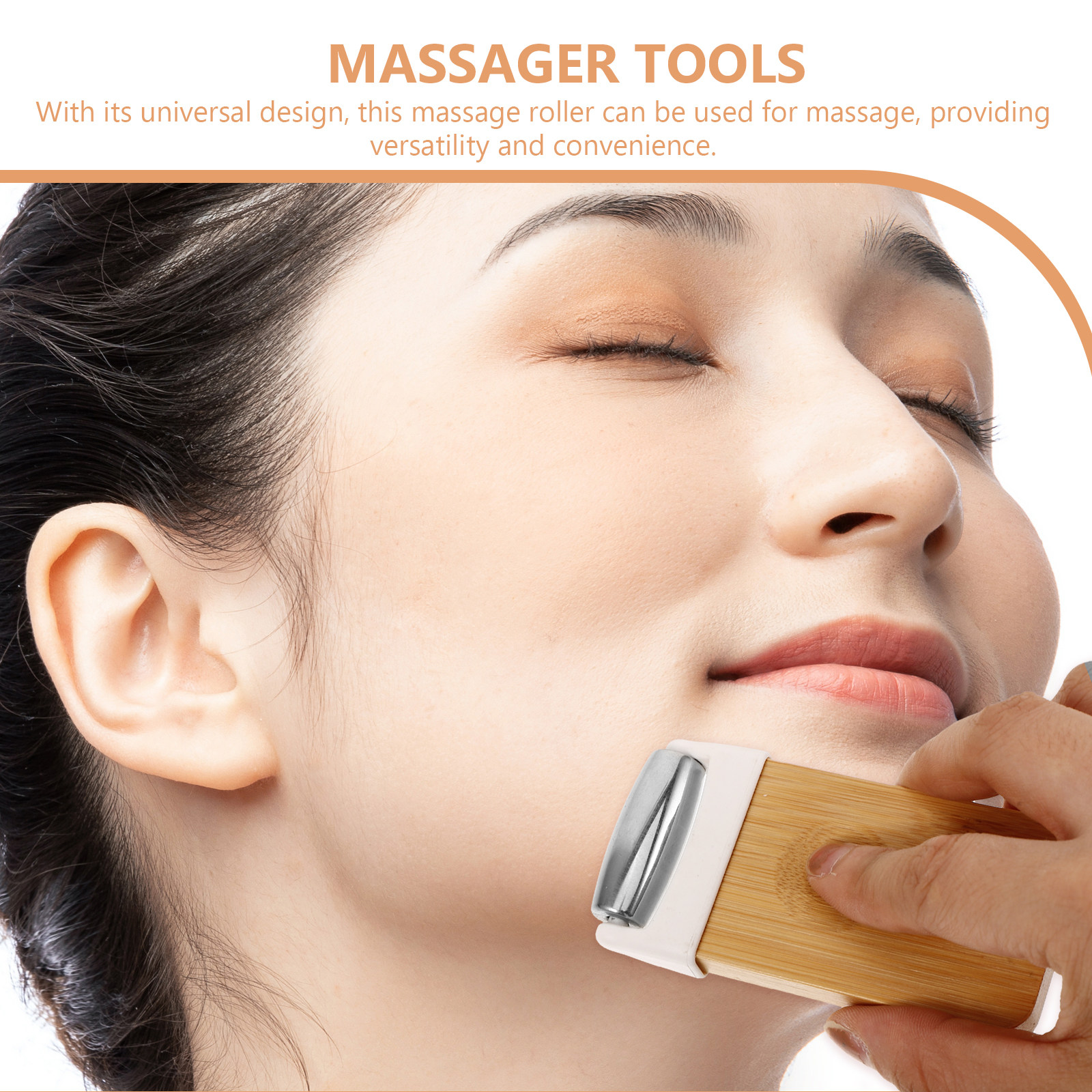 Wooden Jade Stone Facial Rolle - Jade Roller Stone review and price