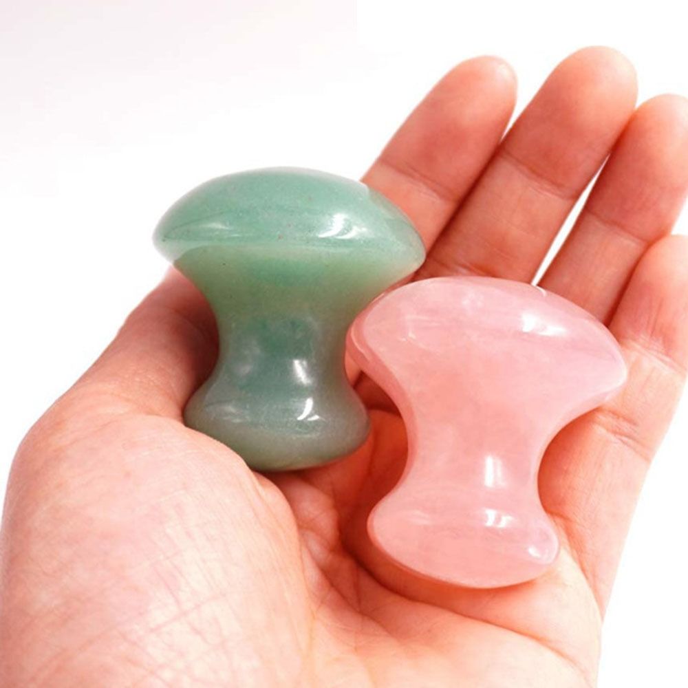 Slimming Tools Mushroom Shape  - Jade Roller Stone review and price