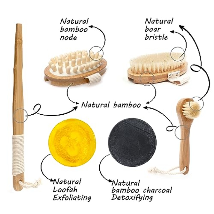 All Natural Soap and Dry Brush - Body Loofah Natural review and price