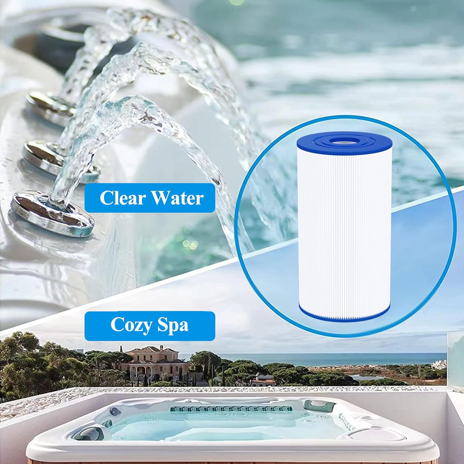 C-6430 Pool Spa Filter Cartrid - Spa & Wellness Zámeček Petrovice review and price