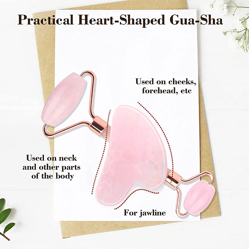 Rose Quartz Face Jade Roller M - Jade Roller Stone review and price