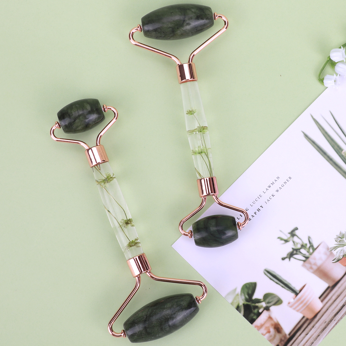 Natural Jade Roller Massager f - Jade Roller Stone review and price