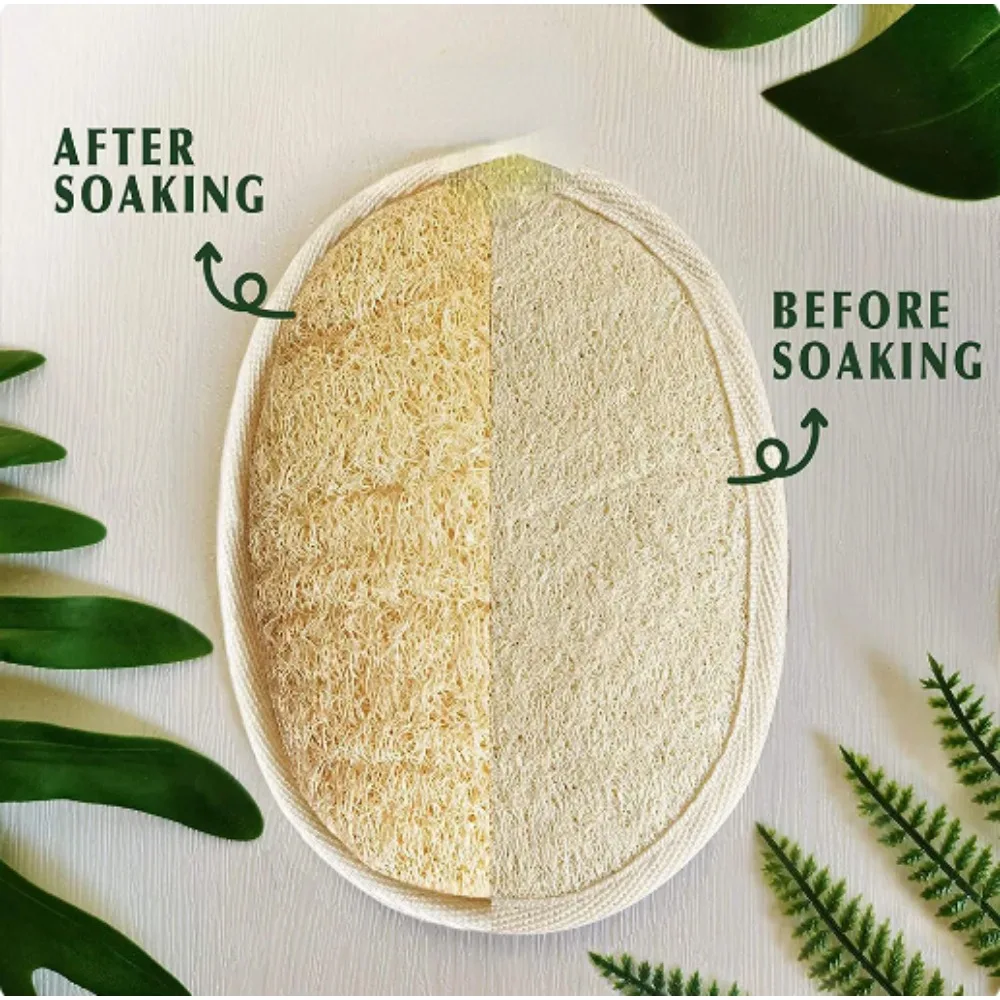 Natural Loofah Bath Brush Soft - Body Loofah Natural review and price
