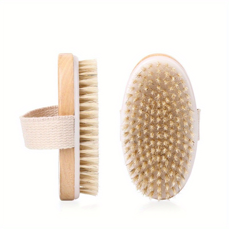 1/2pcs Dry Brush Body Brush, E - Body Loofah Natural review and price